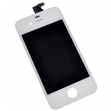LCD Kijelző iPhone 4S fehér AAA