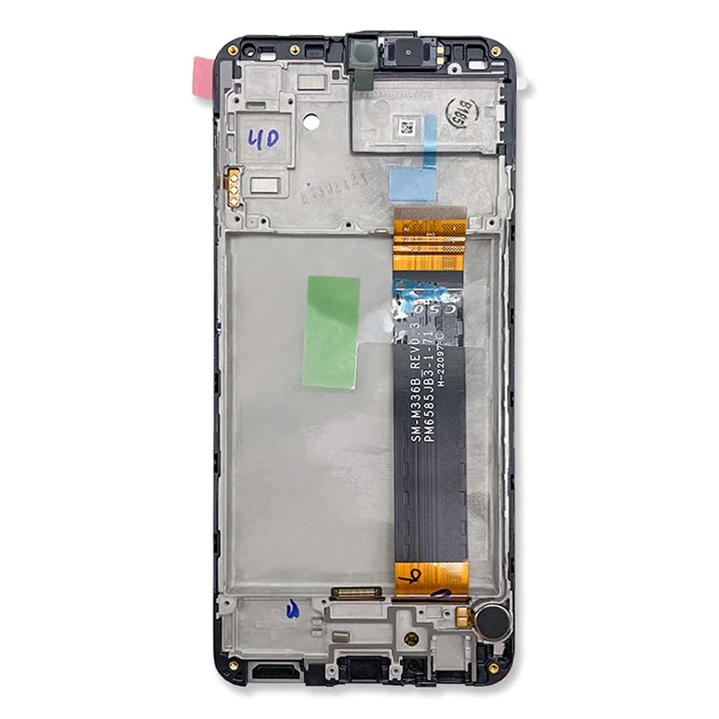 LCD Kijelző Samsung A235 (A23 4G) fekete ORG GH82-28563A/28657A