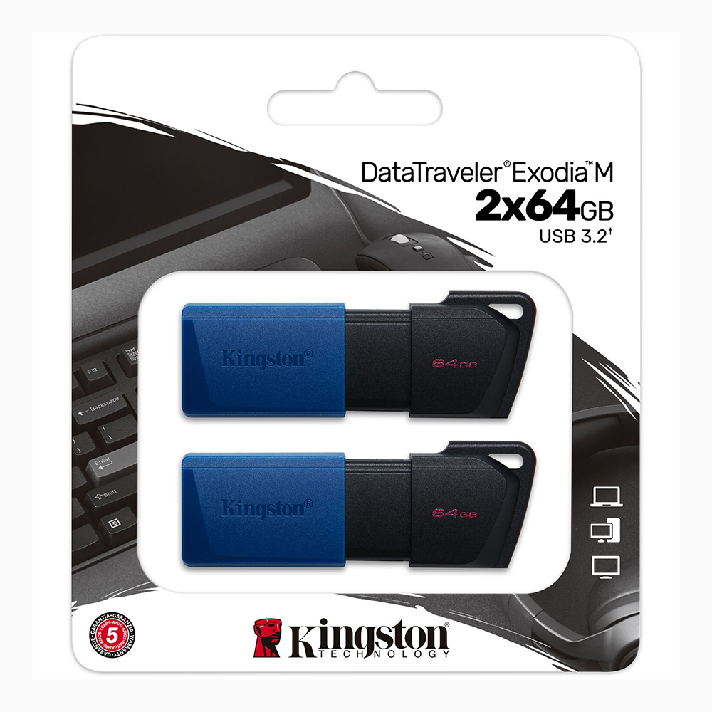 Kingston DataTraveler Exodia M pendrive 2x64GB USB3.2