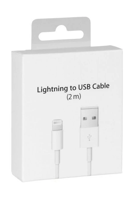 Lightning to USB Adatkábel iPhone 2 m fehér